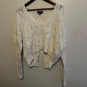 White Express Sweater